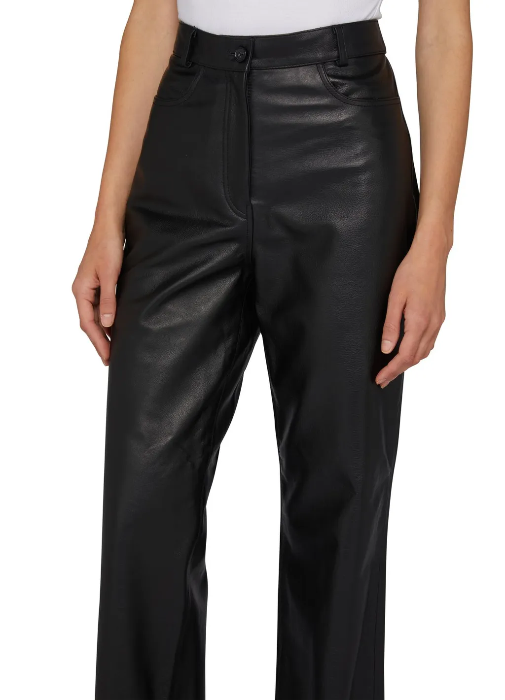 Zip Side Pocket Casual Pants