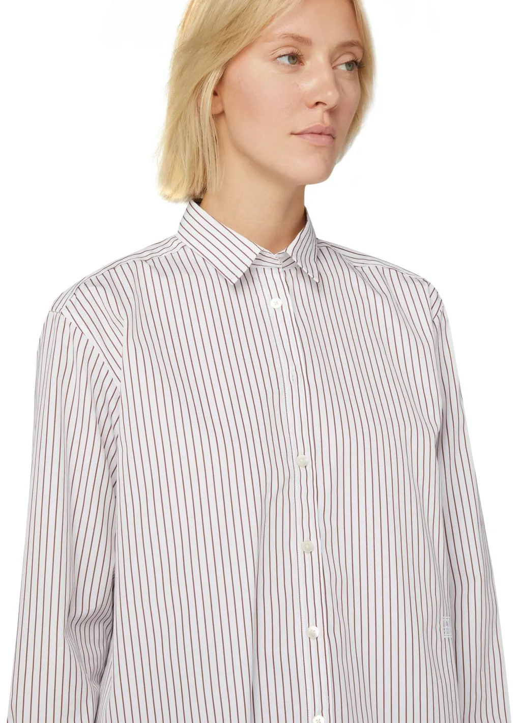 Striped Long-Sleeved Shirt