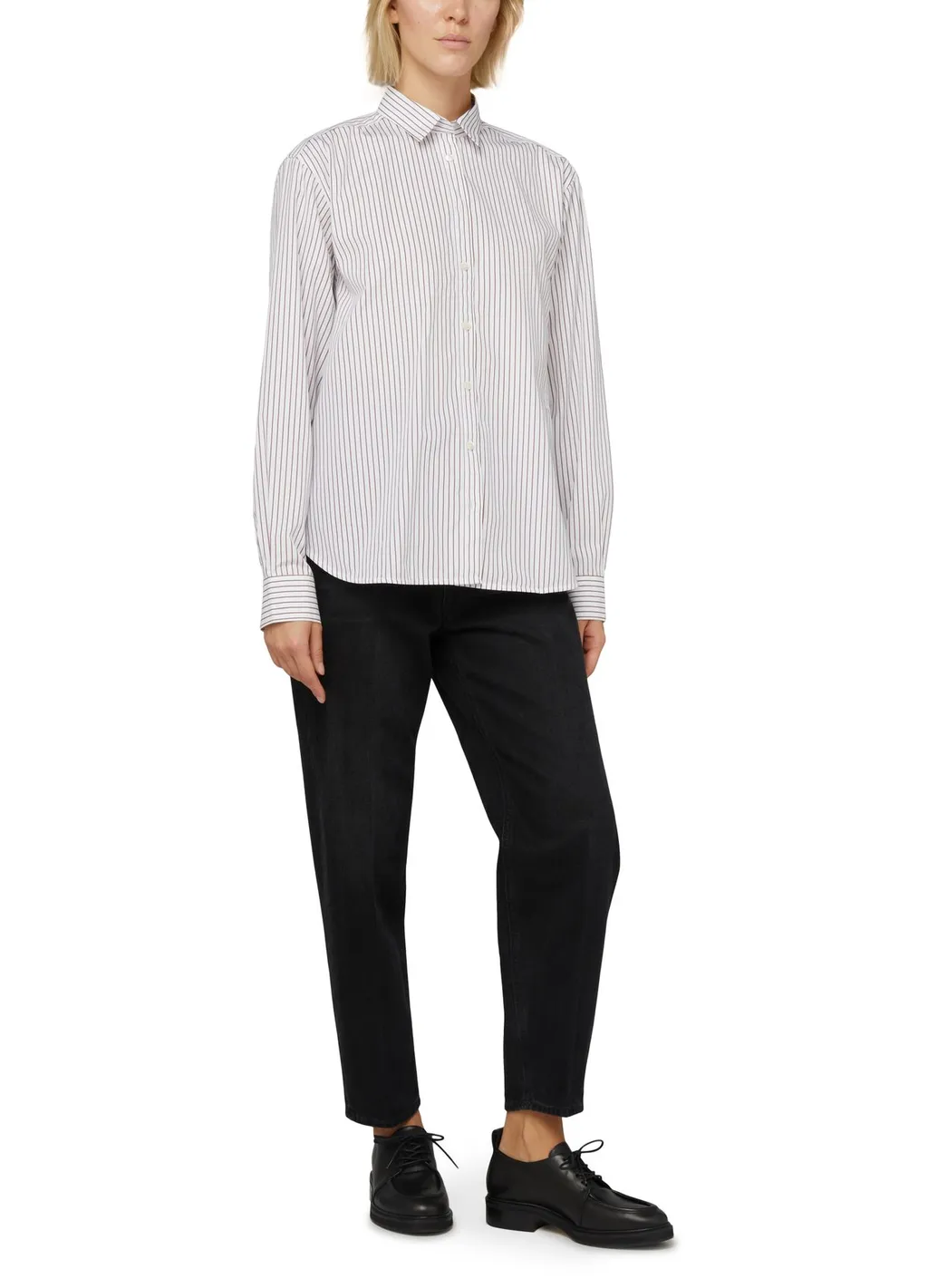 Striped Long-Sleeved Shirt