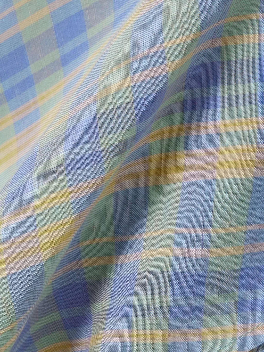 Pleated Checked Dress