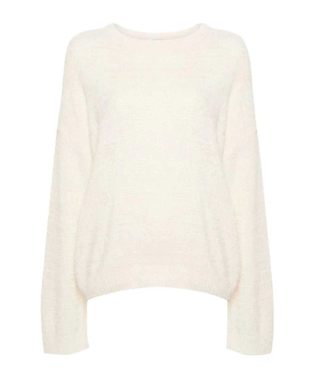 Crew-Neck Drop-Shoulder Jumper