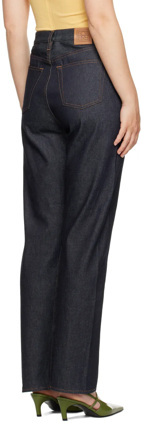 Organic Cotton Straight-Leg Jeans