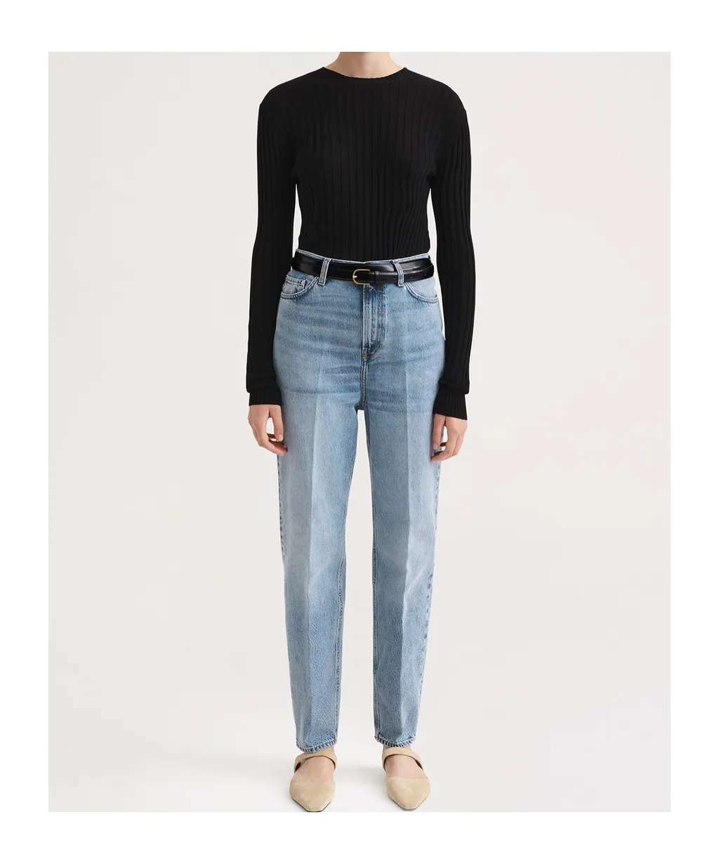 Organic Cotton Tapered Jeans