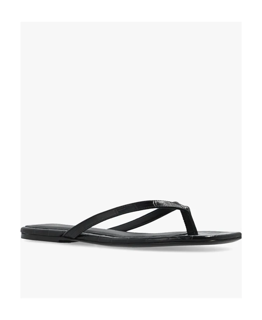 Square-Toe Flip-Flops