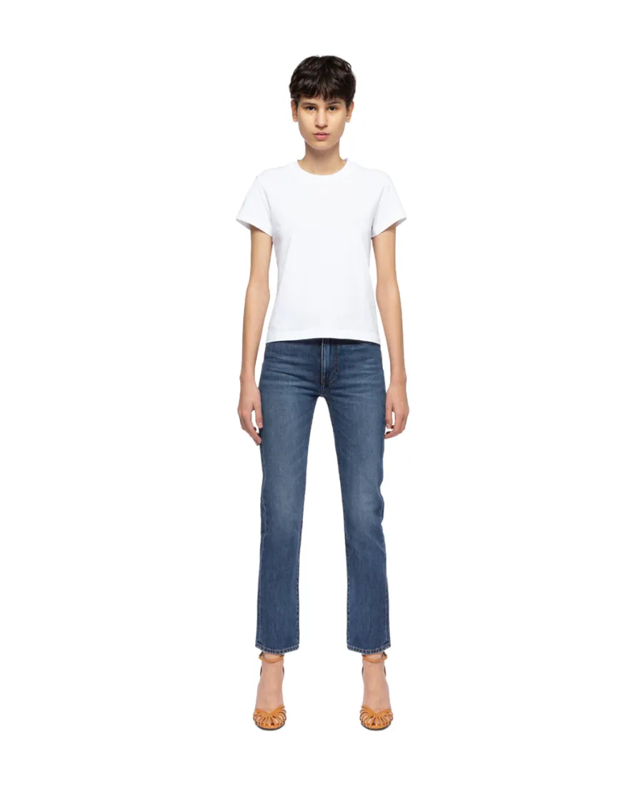 Regular-Fit Vintage-Wash Jeans