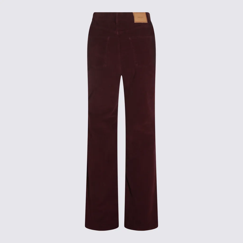 Five-Pocket Corduroy Trousers