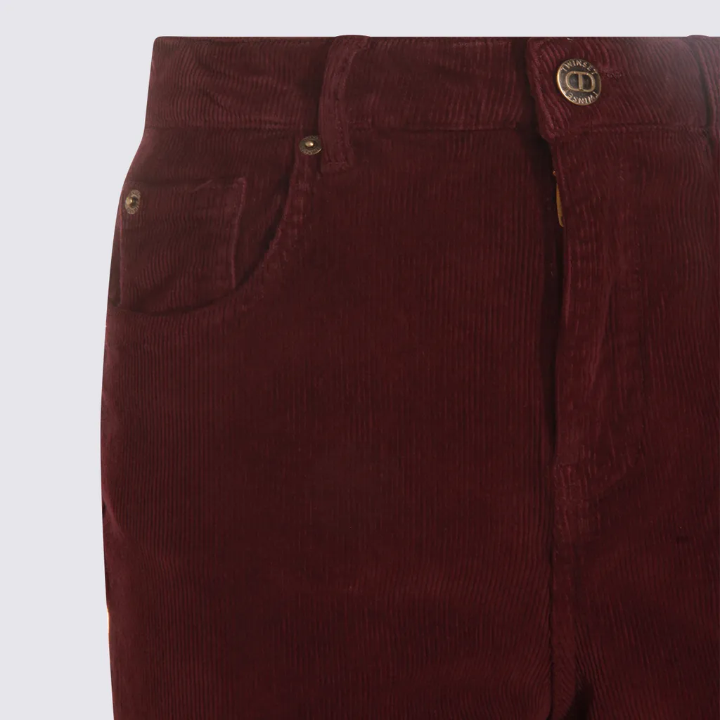 Five-Pocket Corduroy Trousers