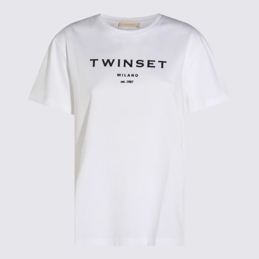 Logo Printed Crewneck T-Shirt