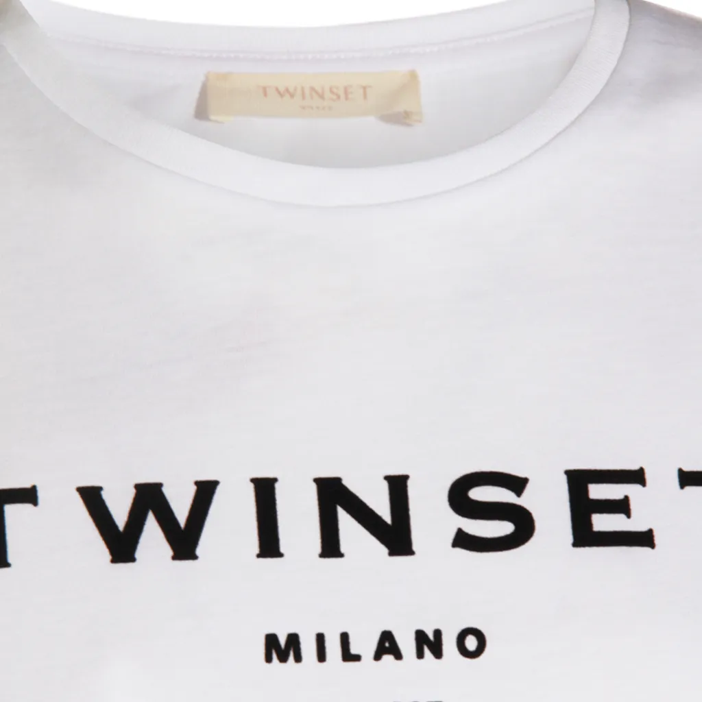 Logo Printed Crewneck T-Shirt