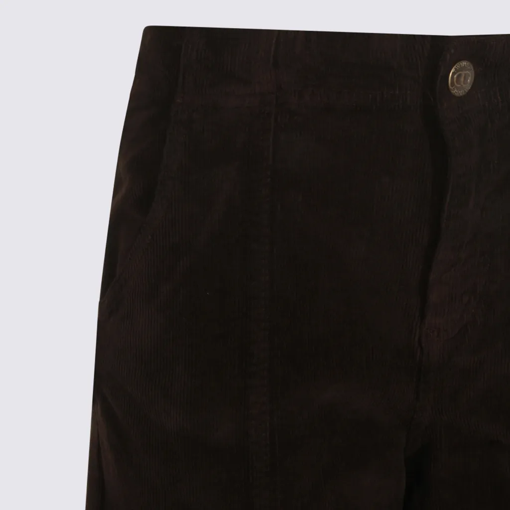 Wide-Leg Corduroy Trousers