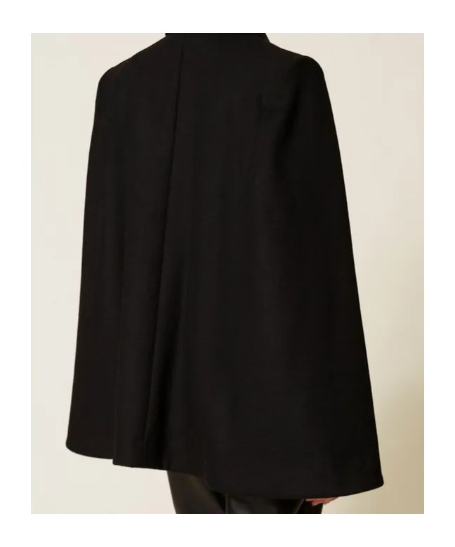 Wool-Blend Double-Breasted Coat