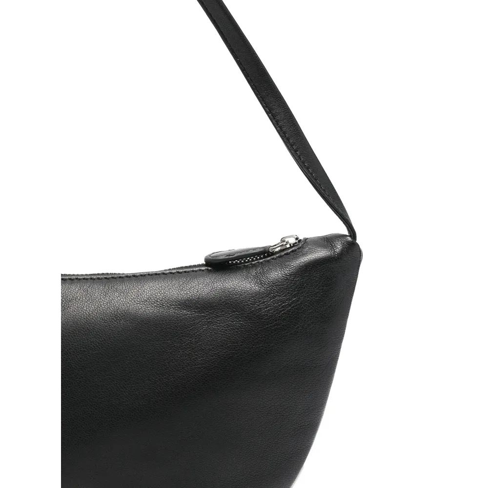 Crescent Zipped Shoulder Bag