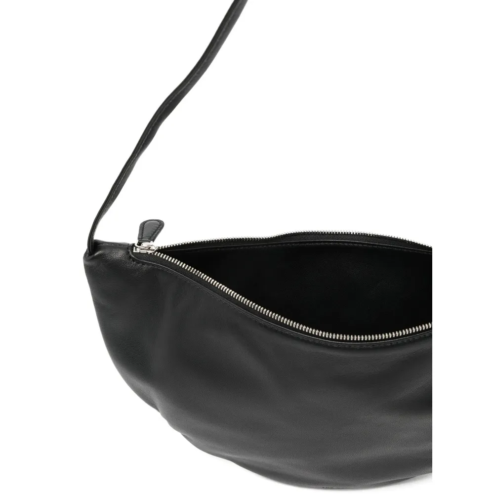 Crescent Zipped Shoulder Bag