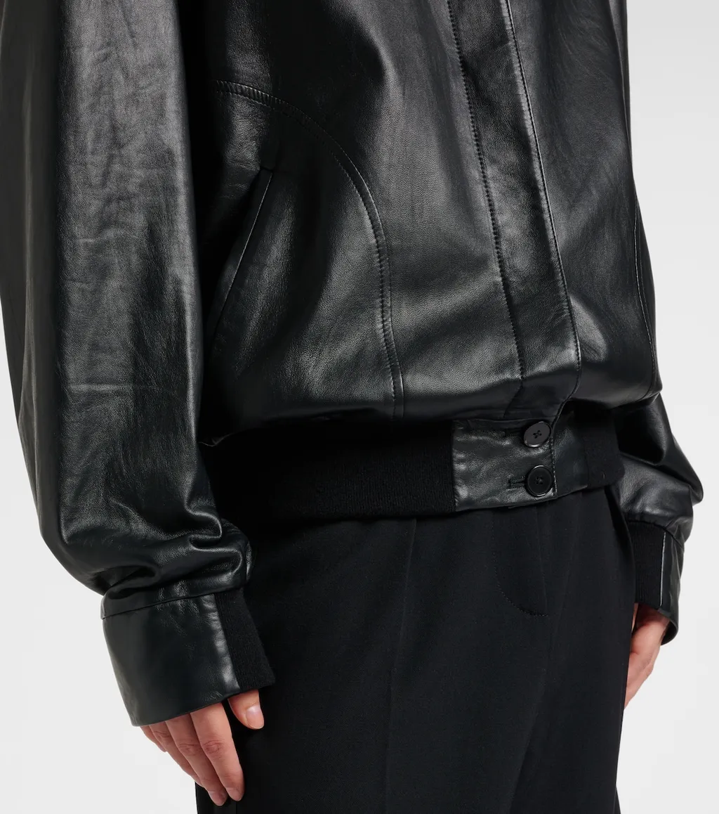 Eleonora Pilot Leather Jacket