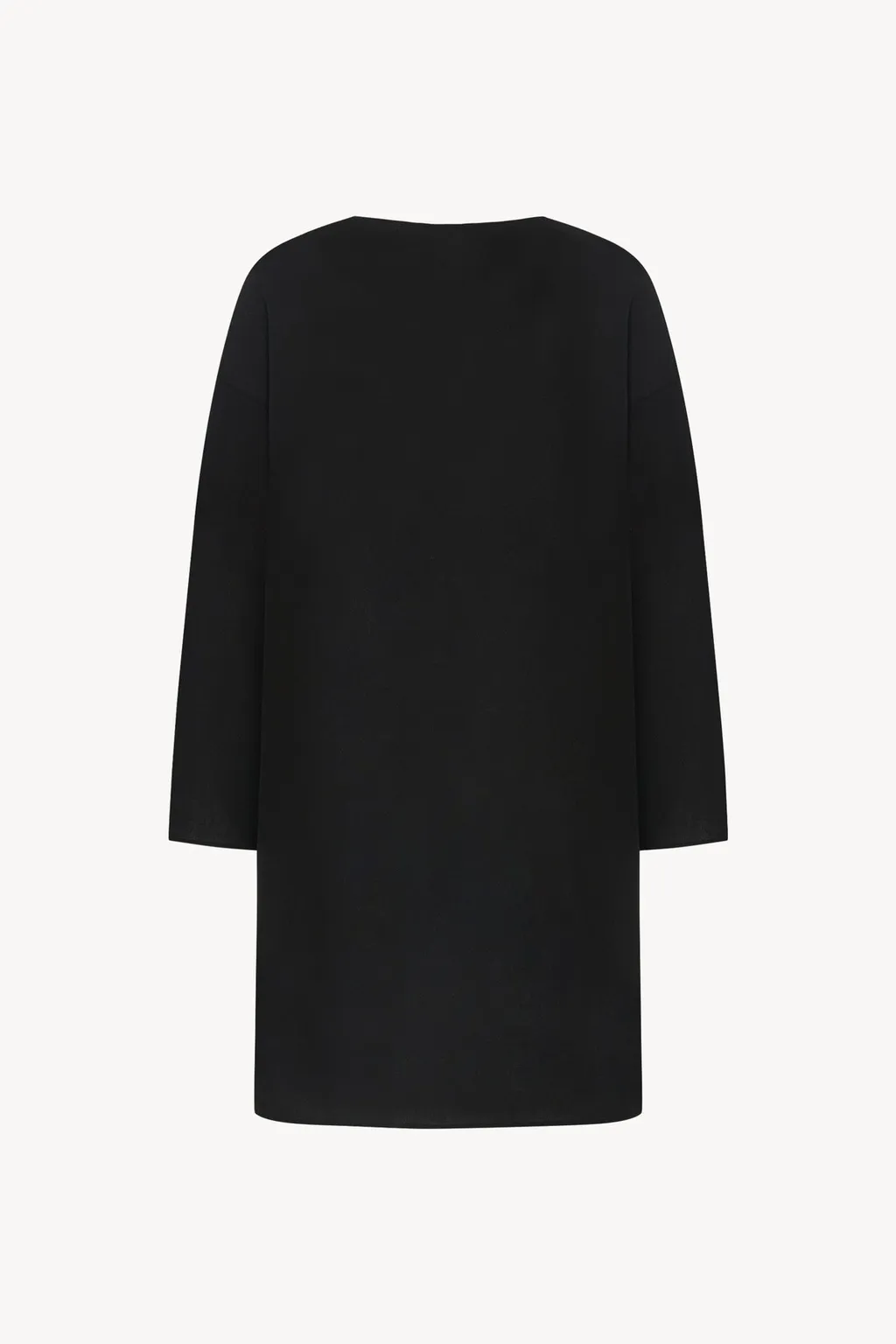 Boat-Neck Long-Sleeved Blouse