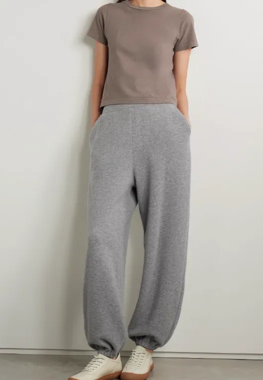 Elastic Waist Casual Pants
