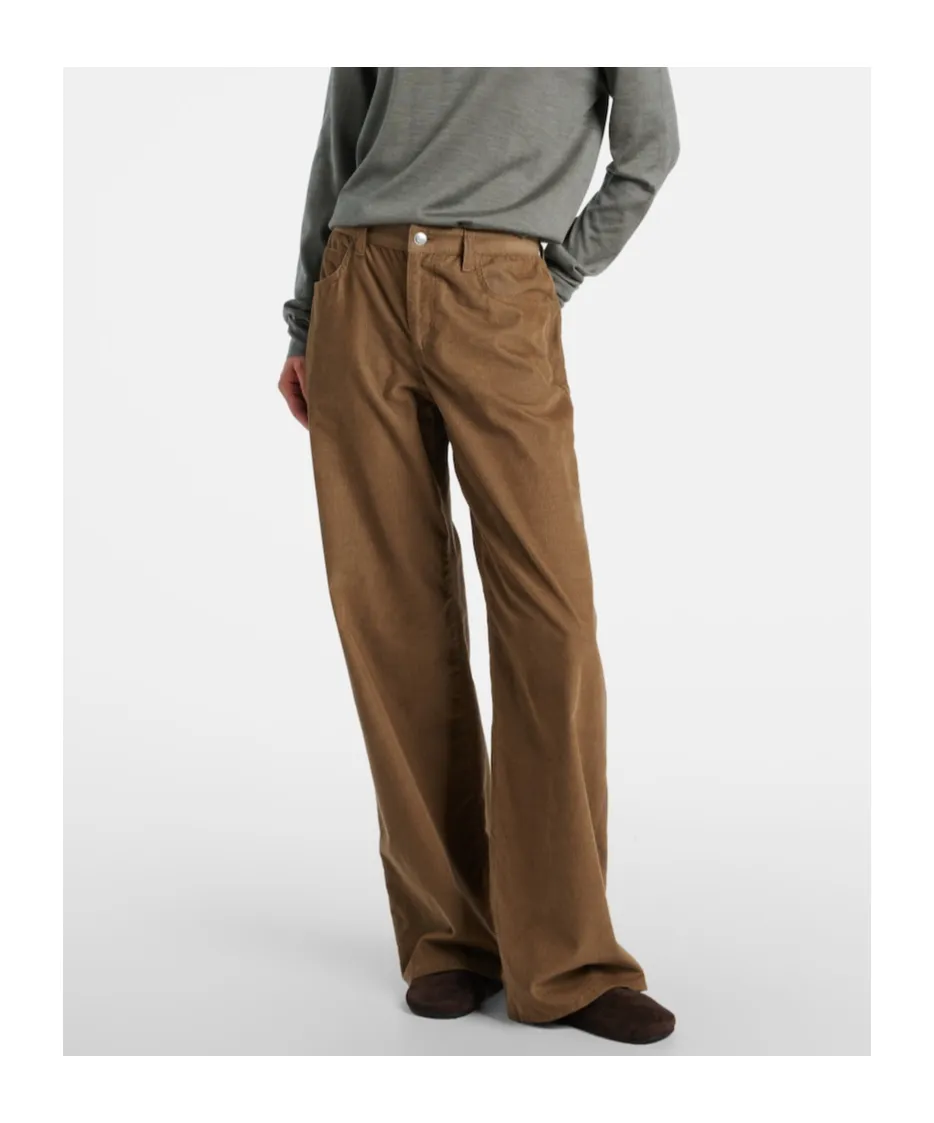 Eglitta Corduroy Straight Leg Pants