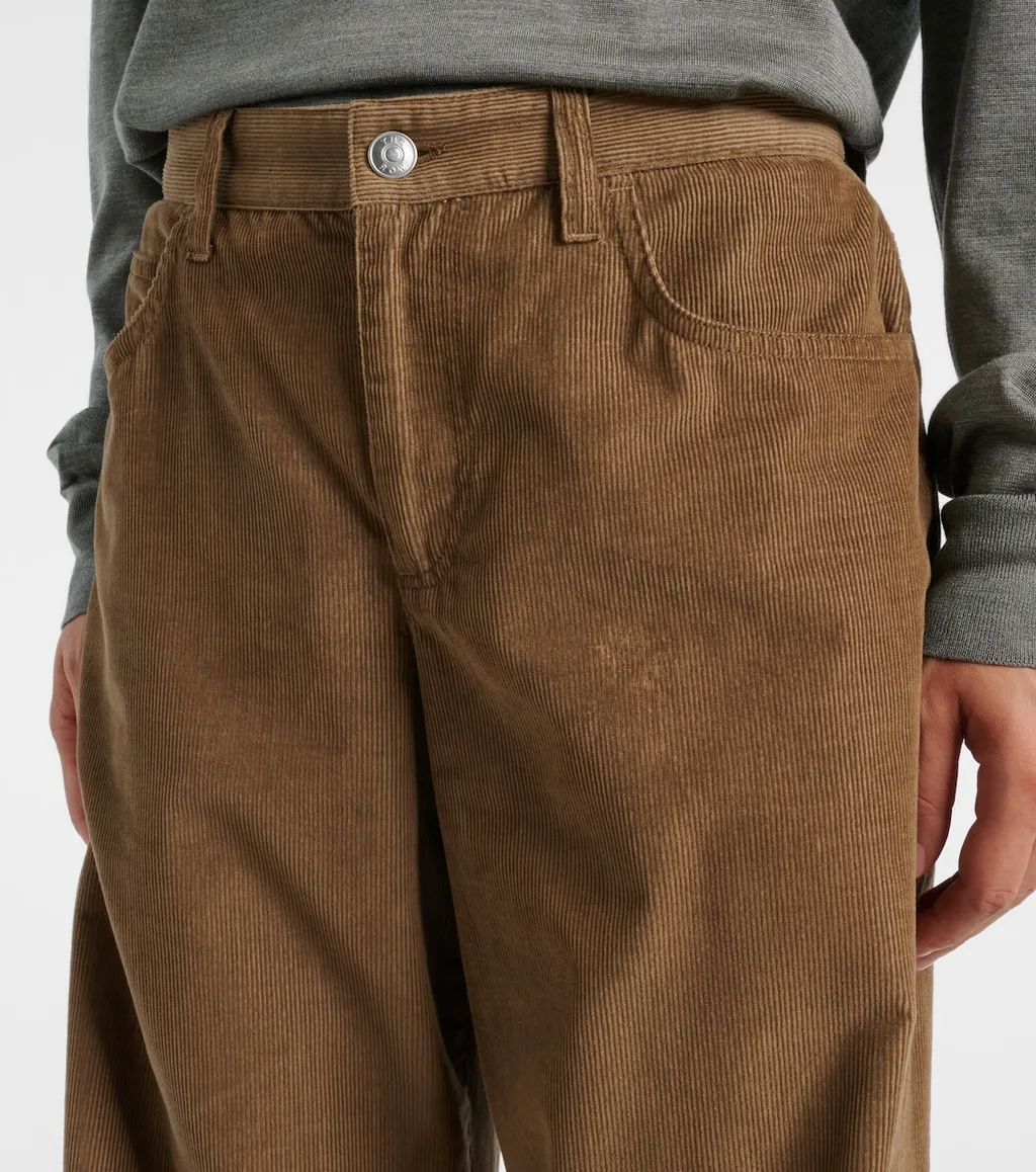 Eglitta Corduroy Straight Leg Pants