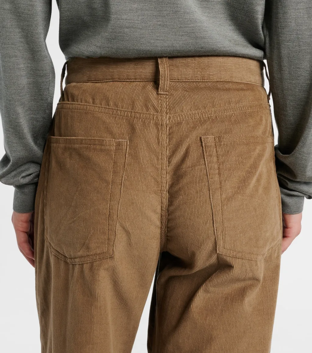 Eglitta Corduroy Straight Leg Pants