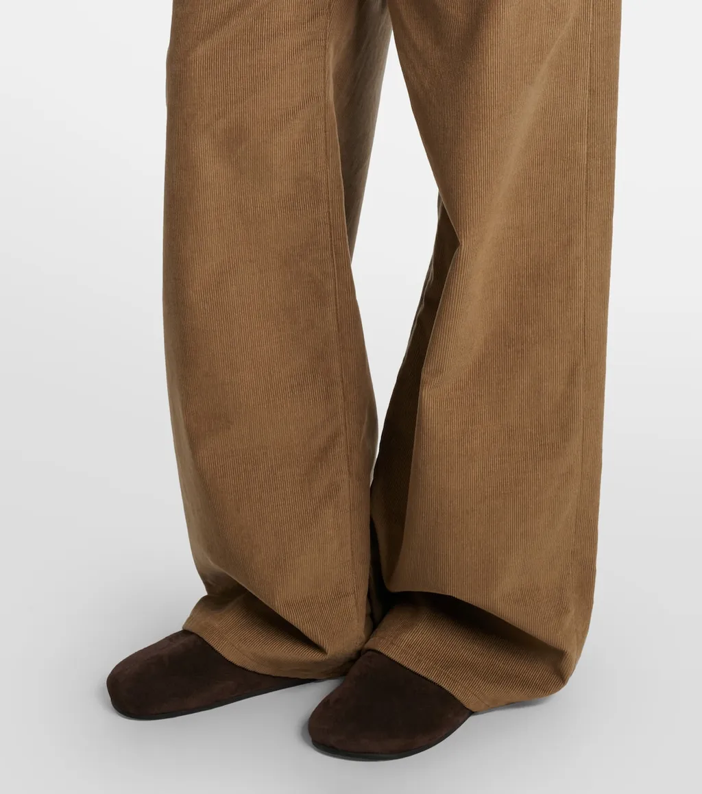 Eglitta Corduroy Straight Leg Pants