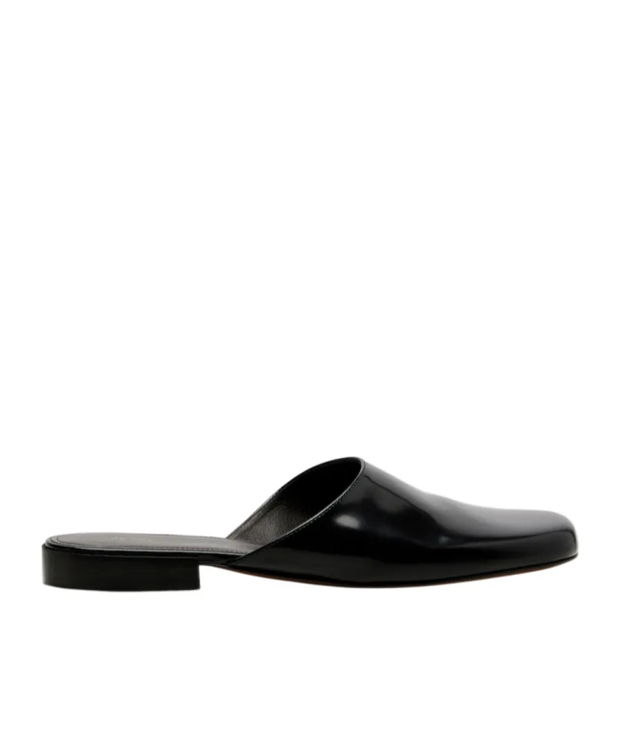 Penelope Leather Mules