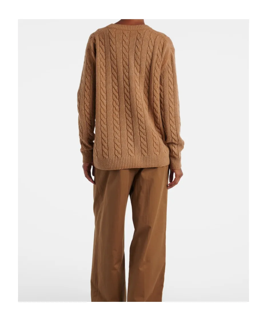 Lido Cable-Knit Wool Sweater