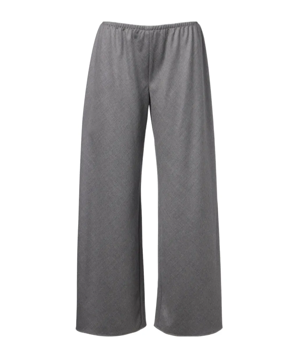 Gala Virgin Wool Wide-Leg Pants