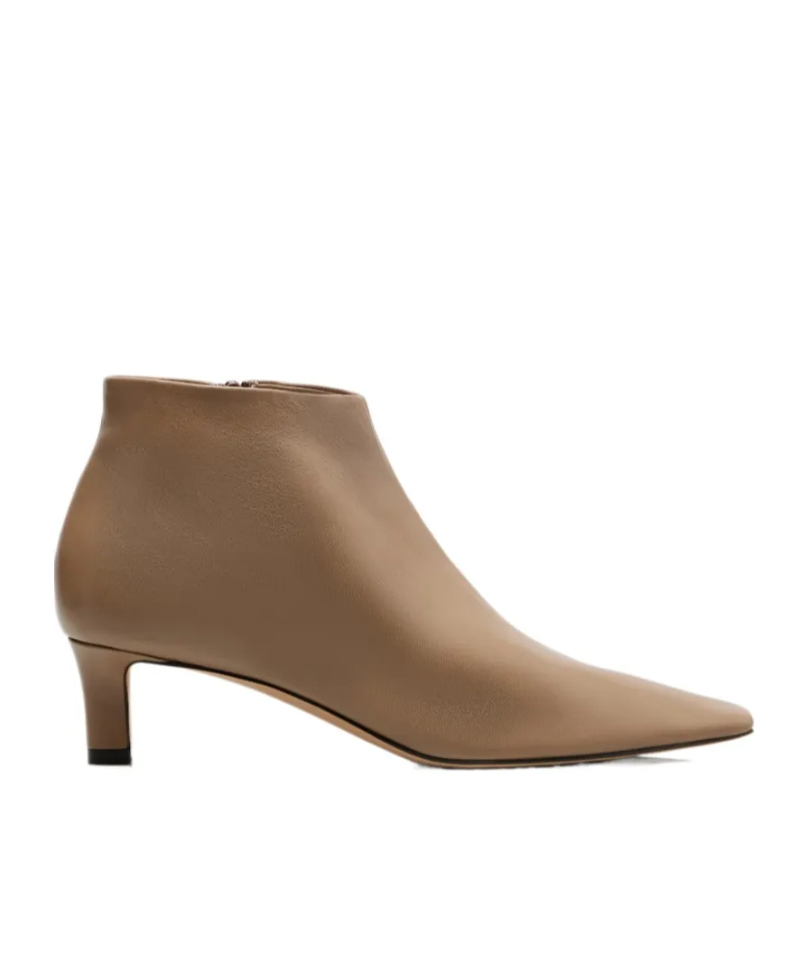 Square Toe Ankle Boots