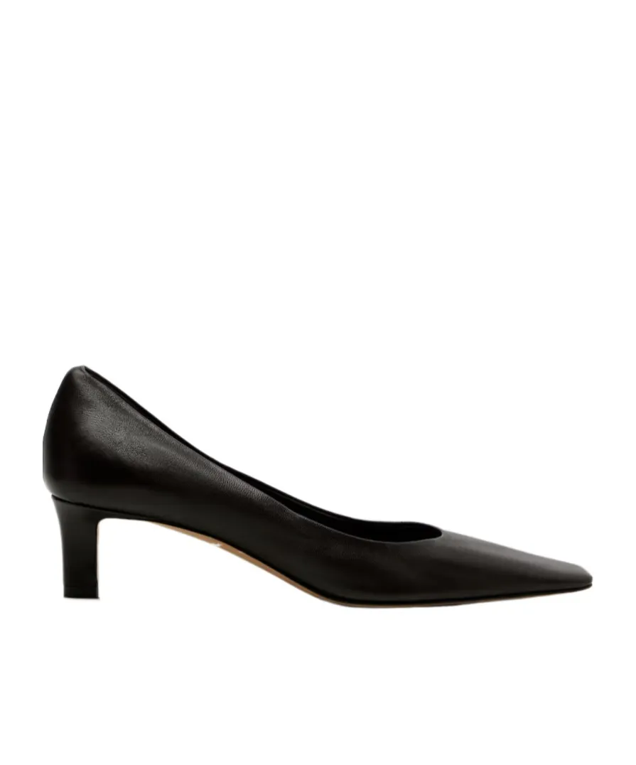 Carla 45 Leather Pumps