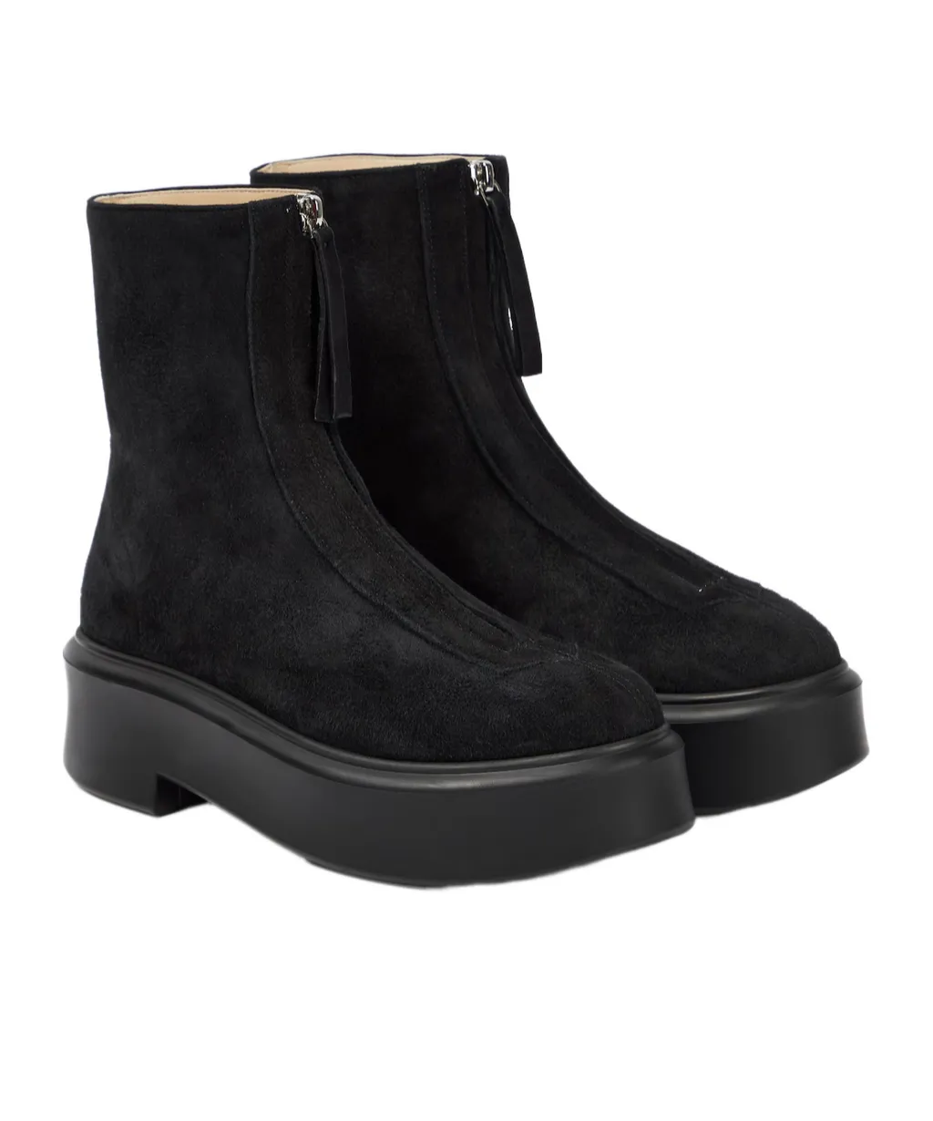 Round Toe Short Boots