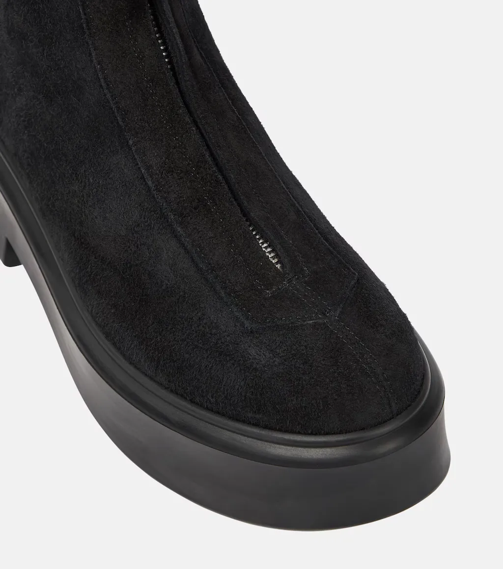 Round Toe Short Boots