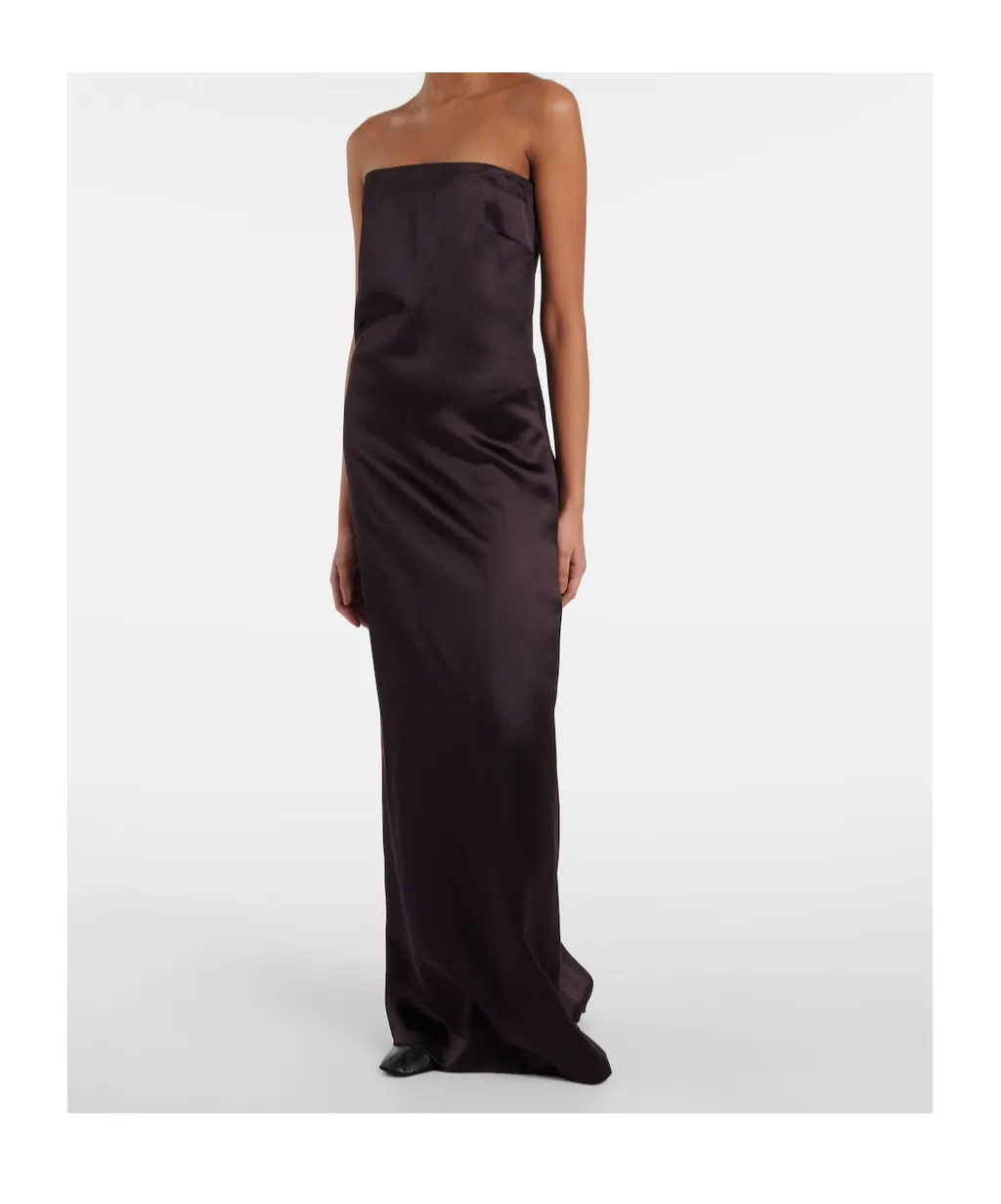 Dolci Silk-Blend Gown