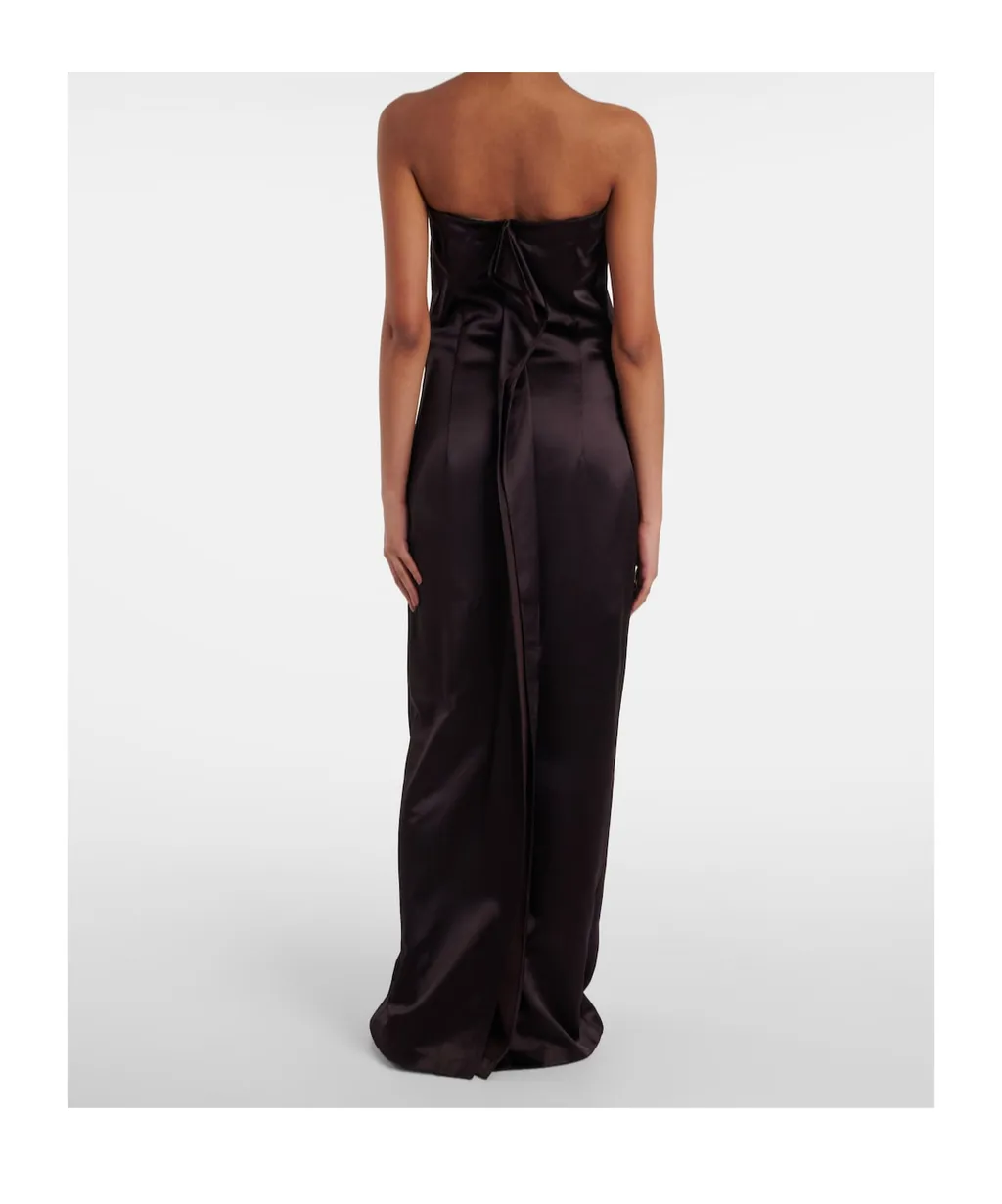Dolci Silk-Blend Gown