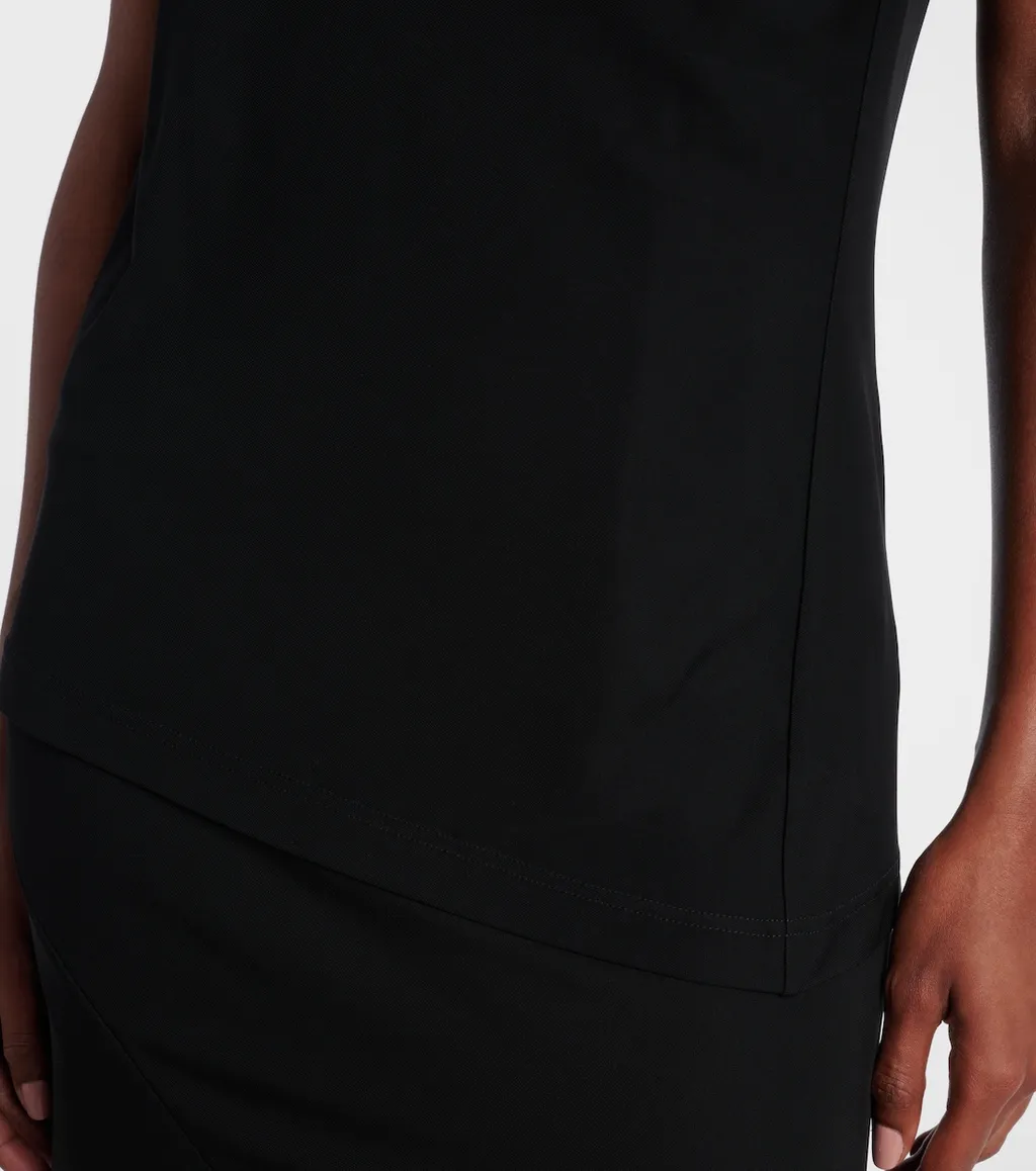 Isadra Draped Jersey Top