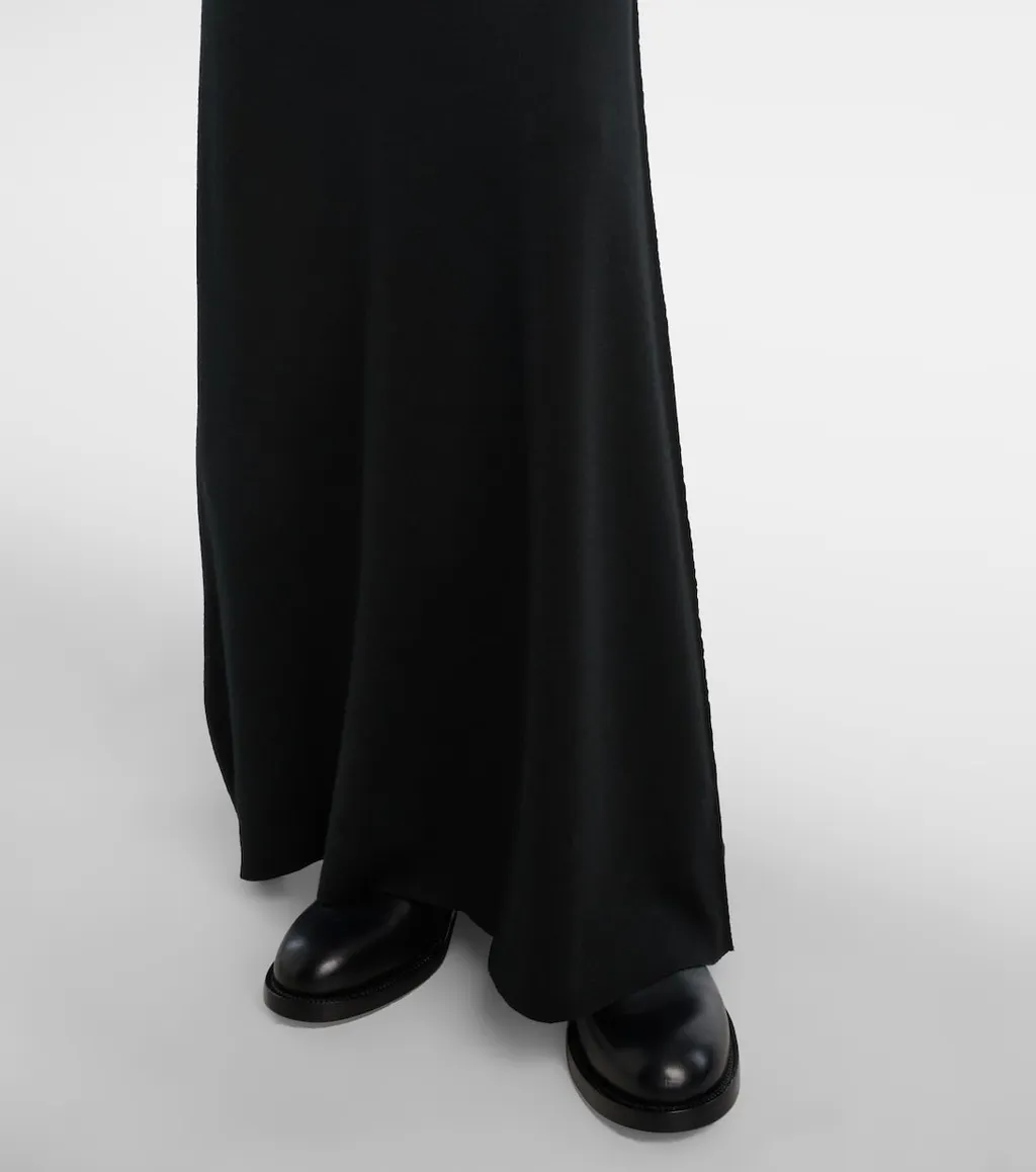 Leoline Turtleneck Virgin Wool Maxi Dress
