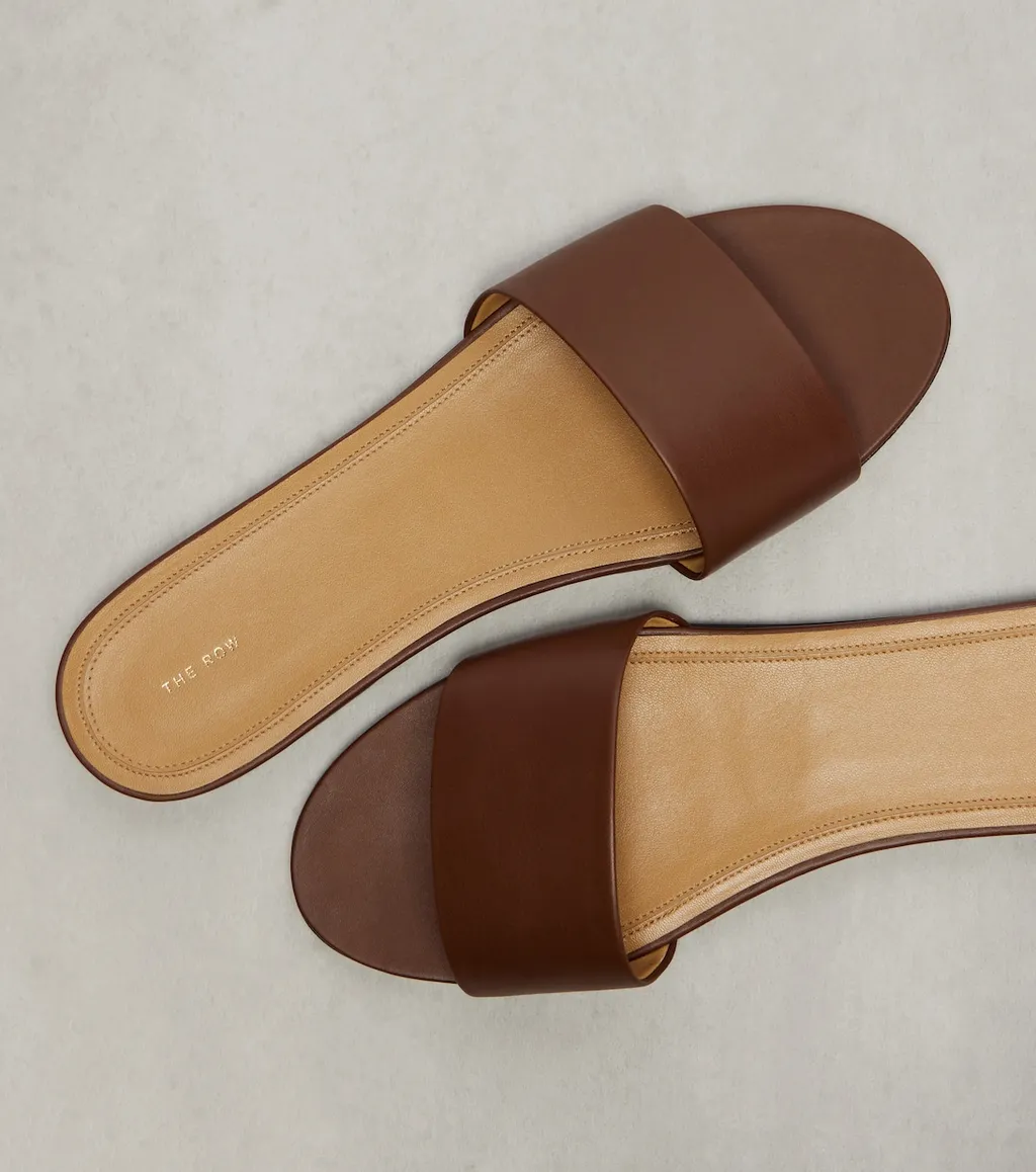 Signum Leather Slides