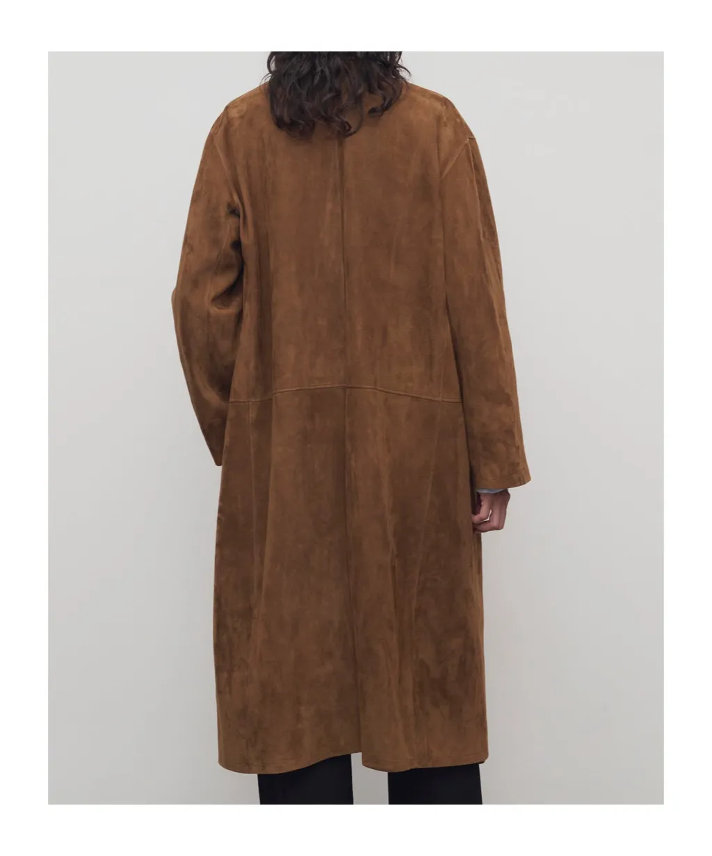 Serenis Detachable Collar Coat
