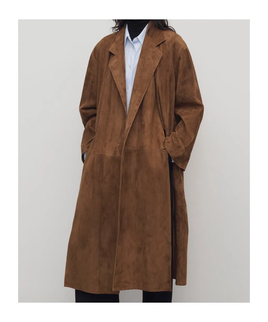 Serenis Detachable Collar Coat