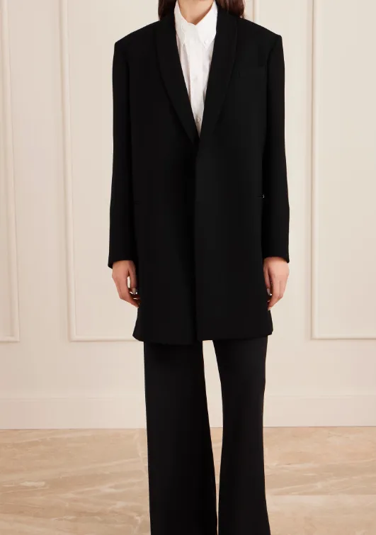 Fedra Shawl-Lapel Coat