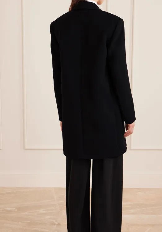 Fedra Shawl-Lapel Coat
