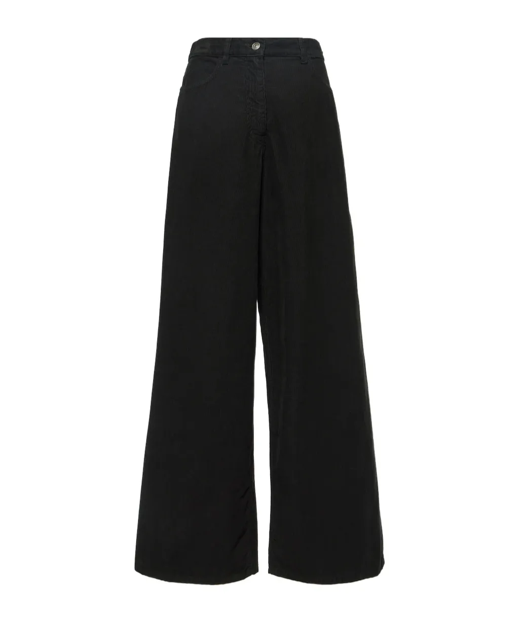 Chan Cotton Wide-Leg Pants