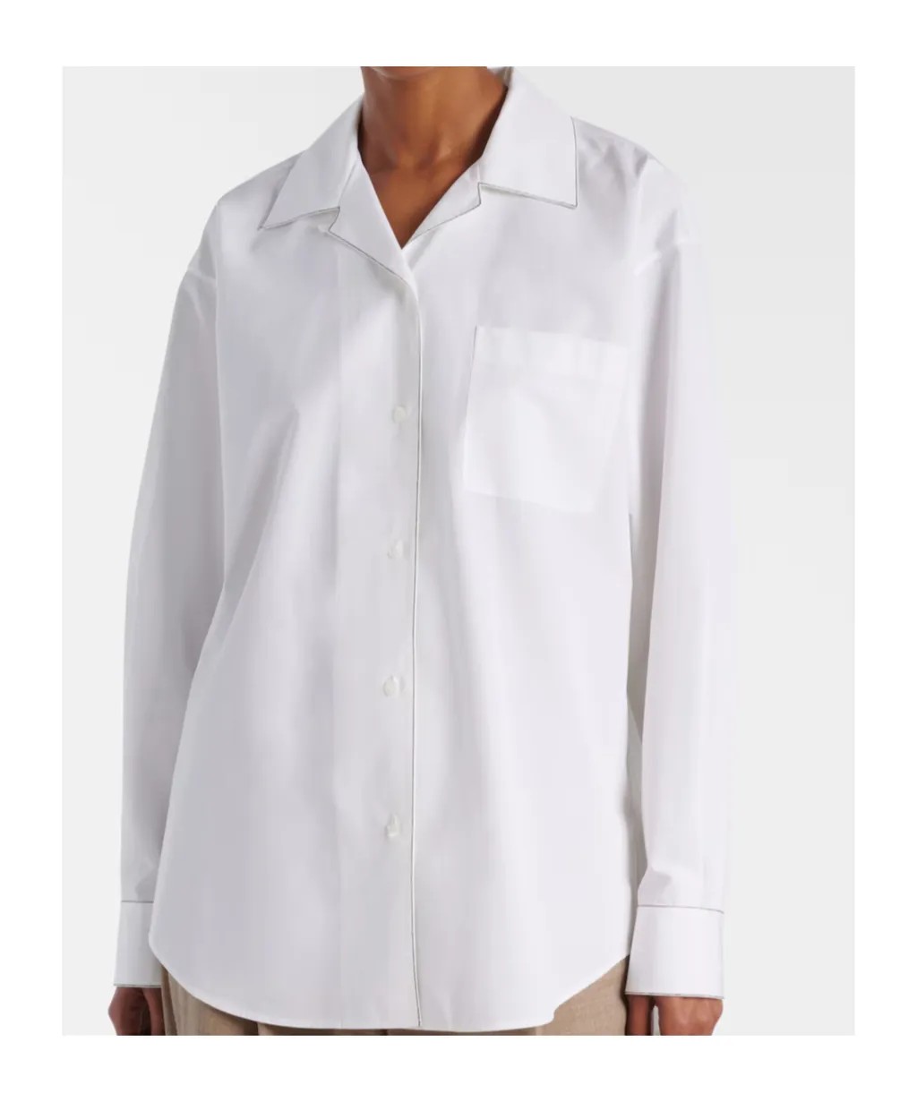 Lapel Long-Sleeved Shirt