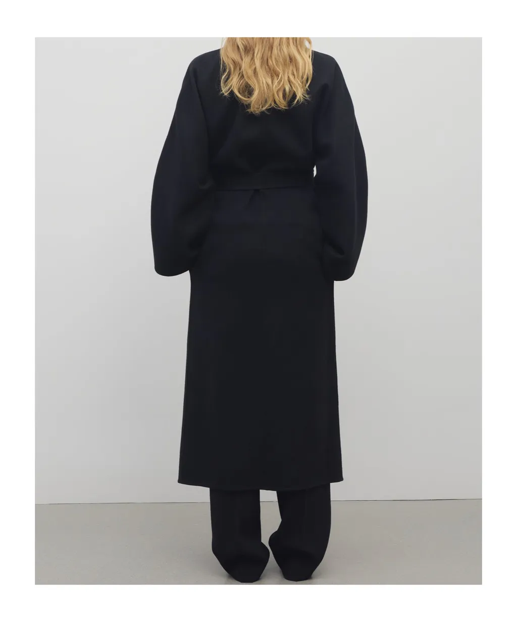 Nilsat Belted Cashmere Coat