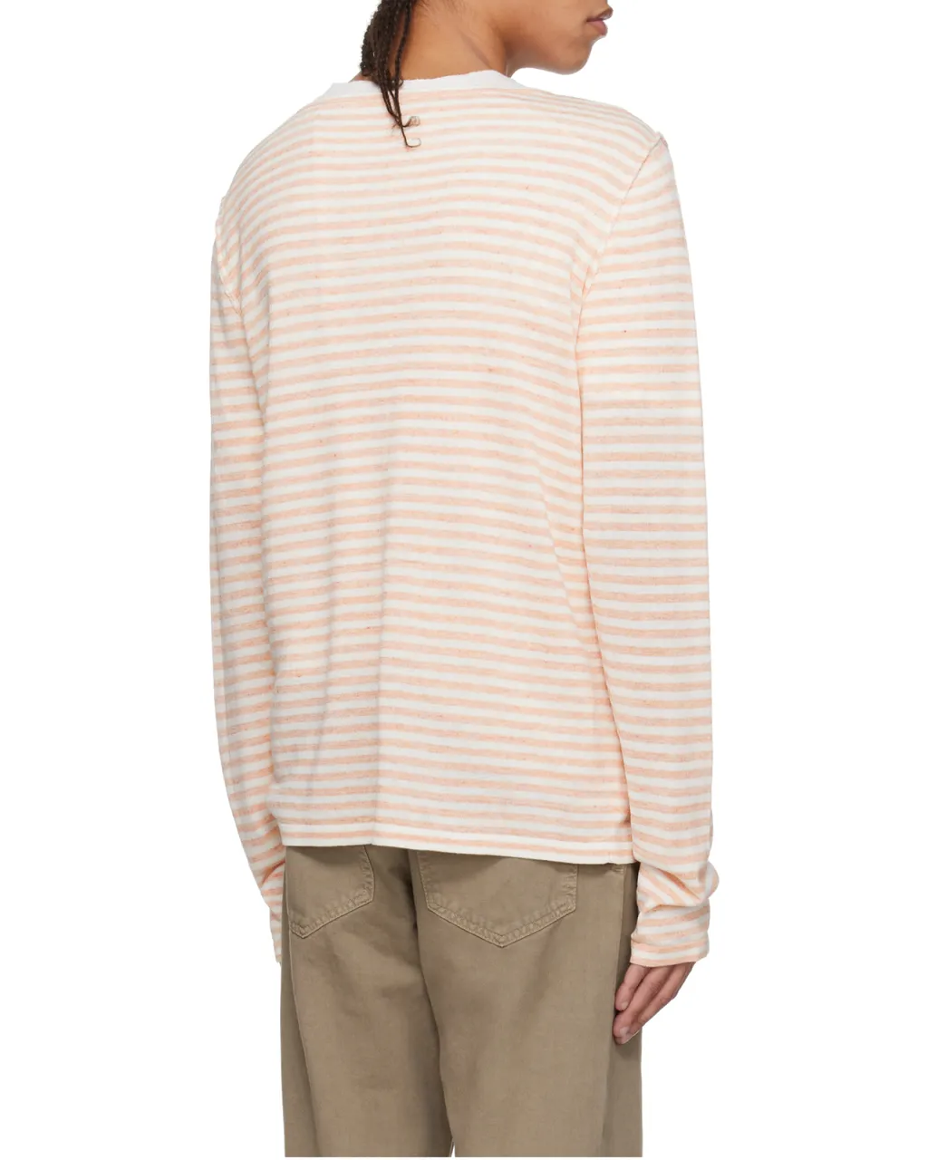Lillard Striped Knitted T-Shirt