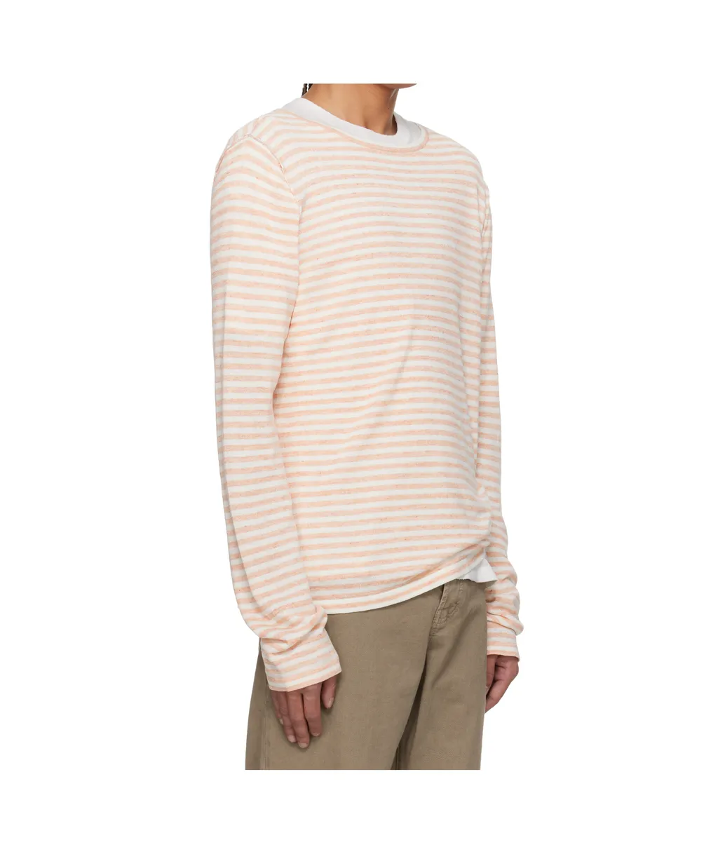 Lillard Striped Knitted T-Shirt