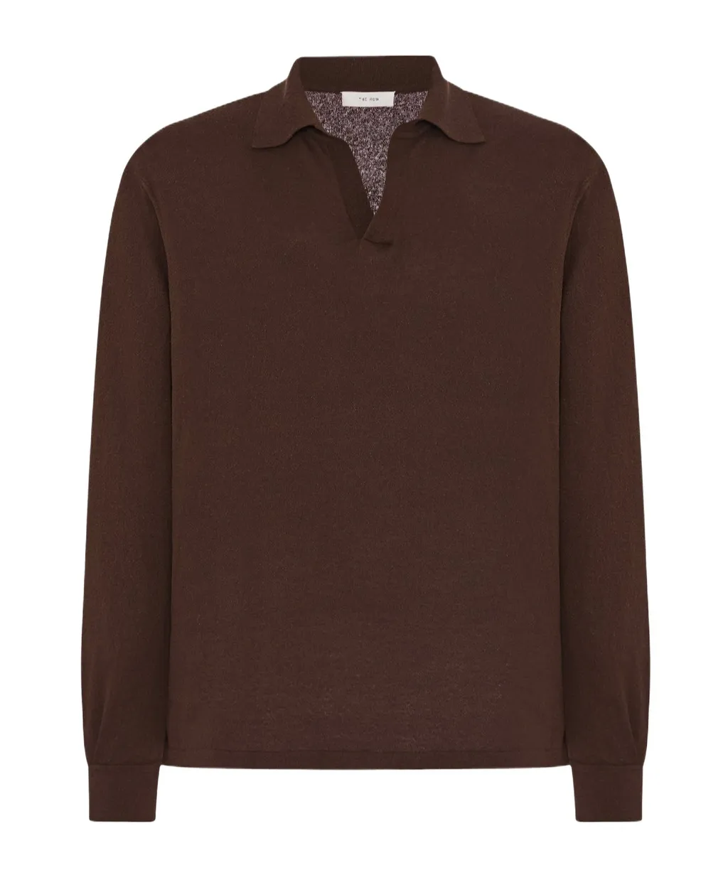 Long-Sleeved Polo Shirt