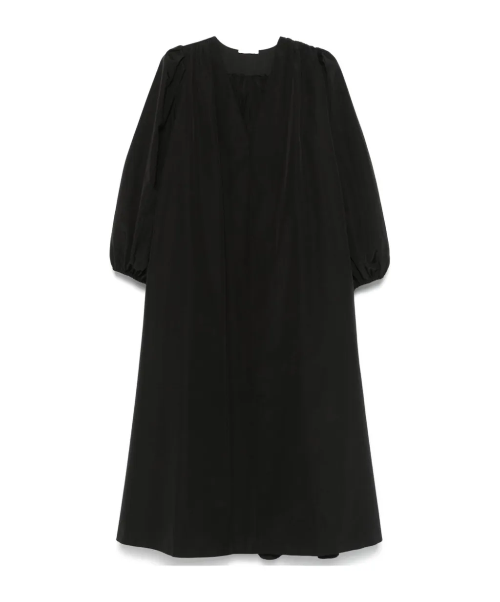 Beauvoir V-Neck Midi Dress