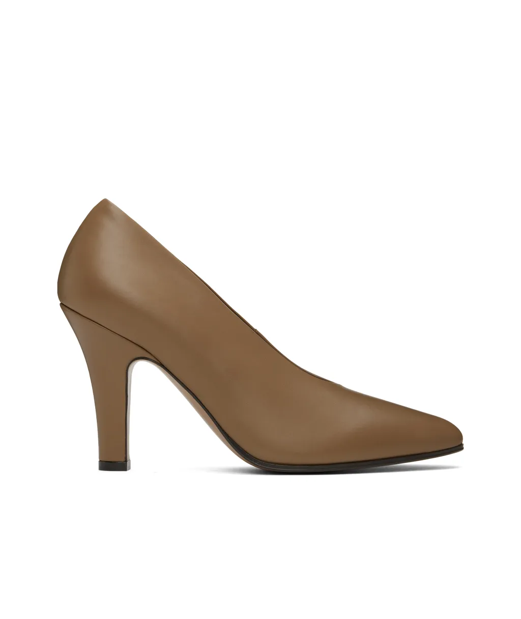 90Mm Leather Pumps