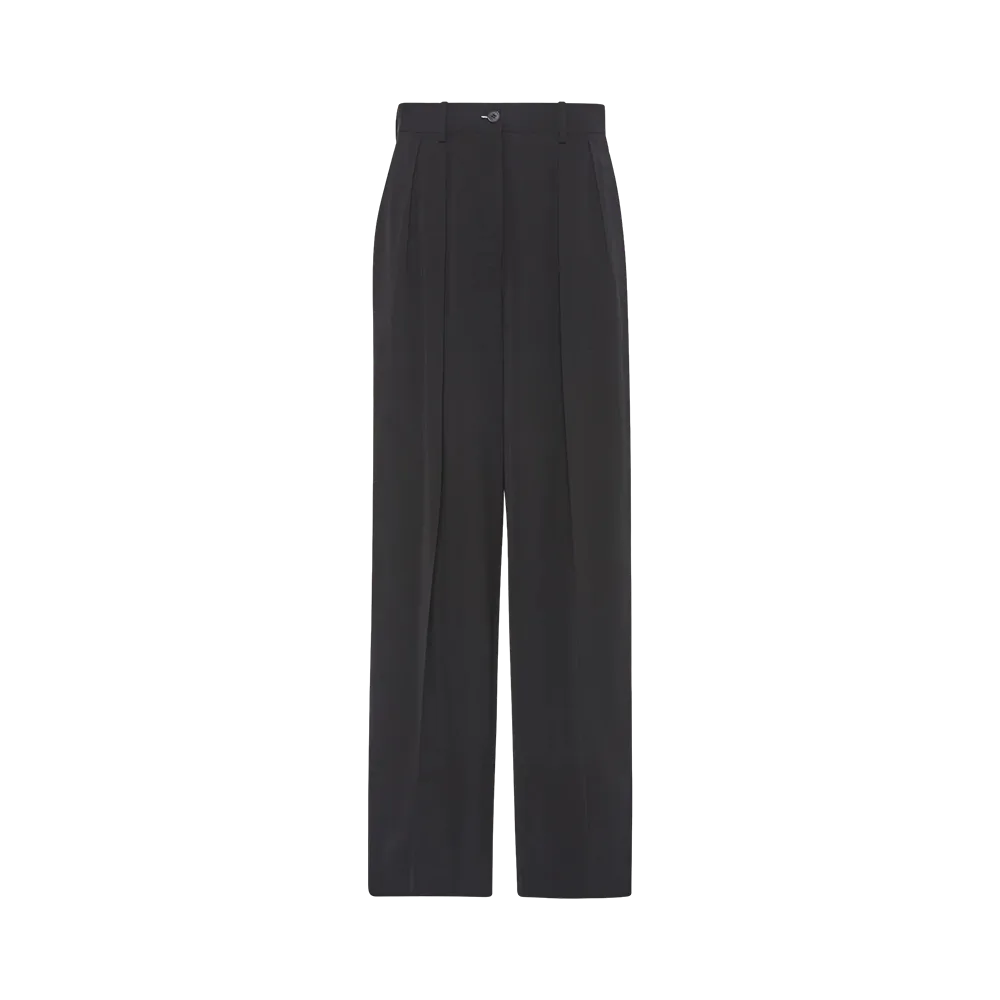 Belt-Loop Casual Pants