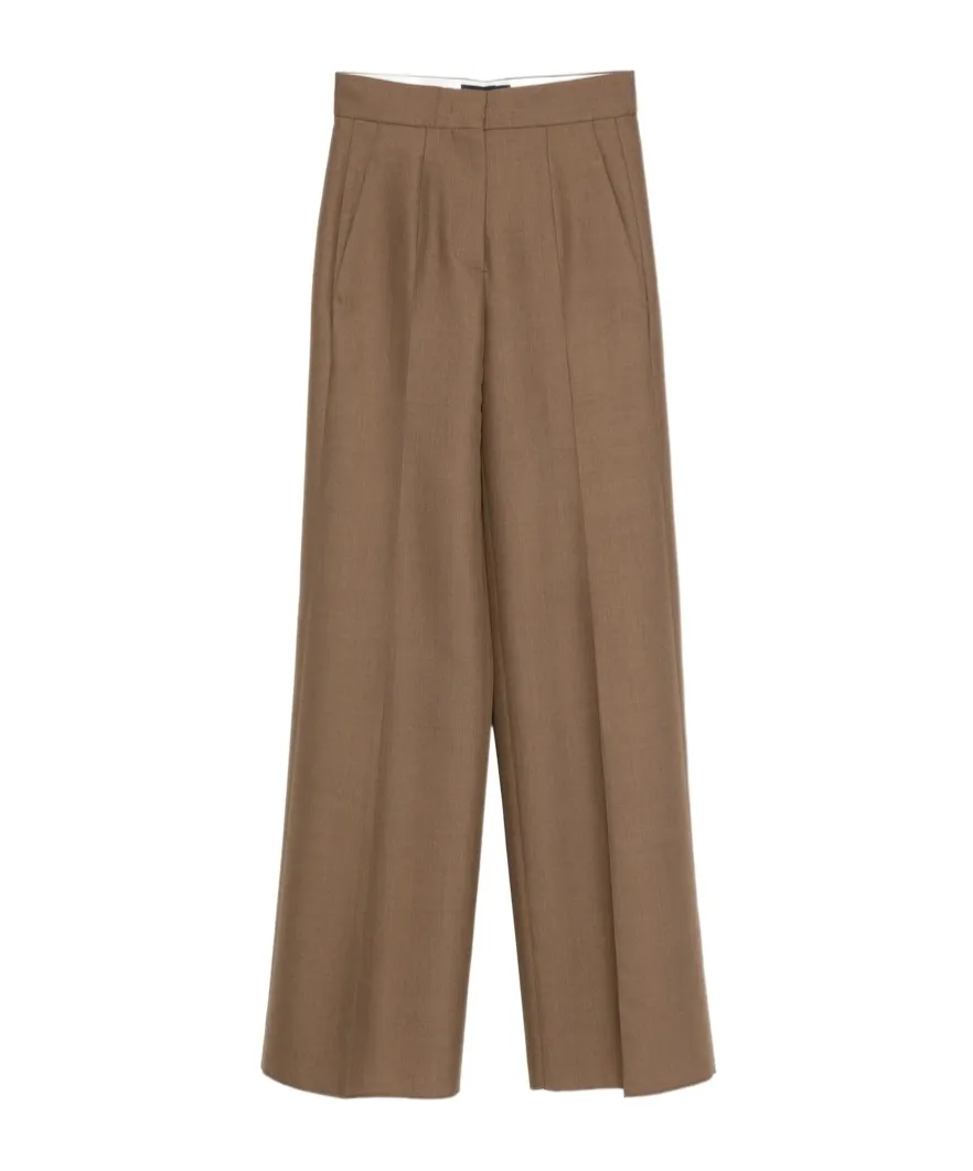 Pleated Pants